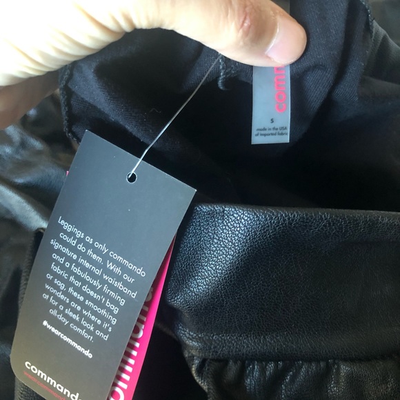 NWT commando faux leather joggers - Picture 6 of 6